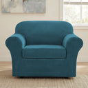 H.Versailtex Modern Velvet Plush High Stretch Sofa Slipcover with Elastic Bottom