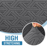 PrimeBeau Diamond Pattern Jacquard Couch Covers for 3 Cushion Couch