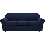 H.Versailtex Stretch Thicker Jacquard Fabric Sofa Slipcover