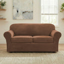 H.Versailtex Modern Velvet Plush High Stretch Sofa Slipcover with Elastic Bottom