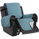 H.Versailtex Reversible Furniture Protector Anti-Slip Water Resistant 2" Elastic Straps Couch Covers