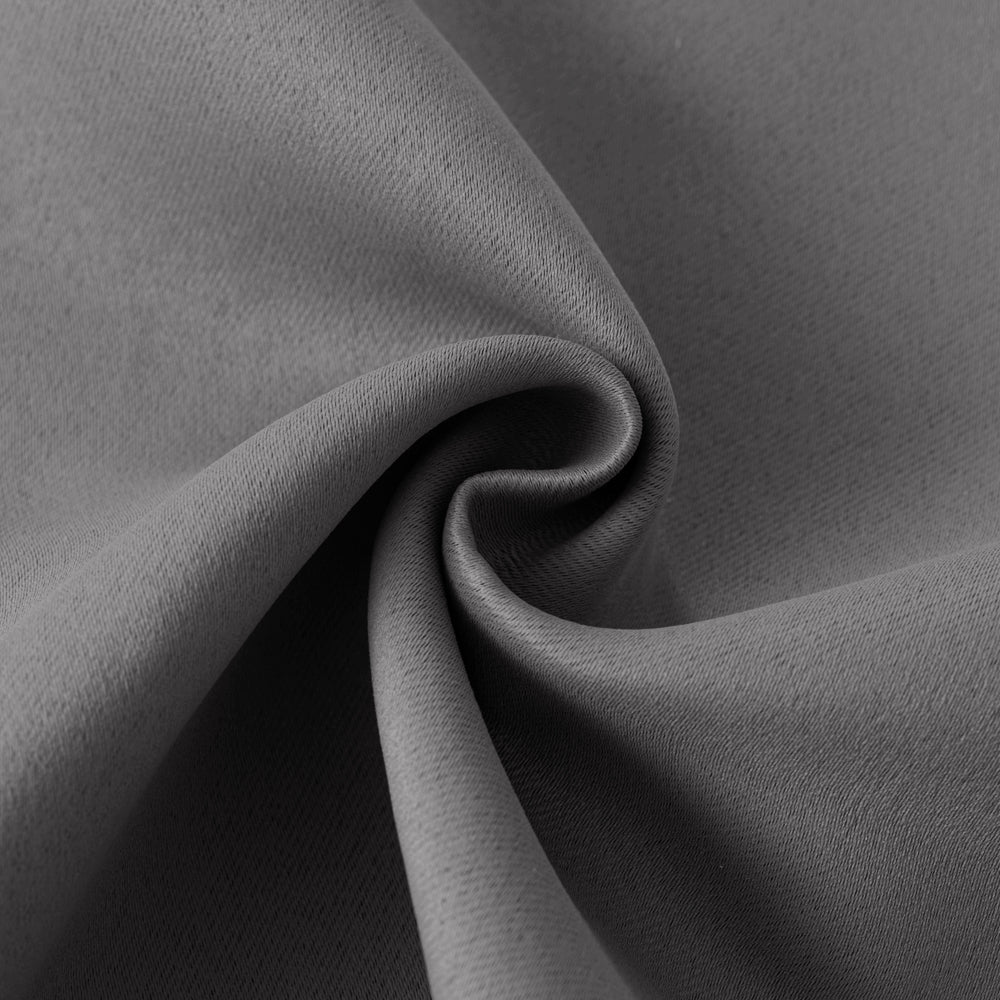 H.Vesailtex 2 Panels Blackout Thermal Insulated Back Tab Rod Pocket Solid Color Curtains