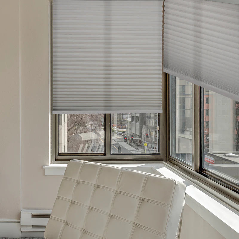 Motorized Light Filtering Cellular Shades Hazel