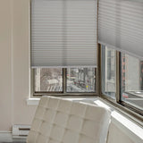Motorized Light Filtering Cellular Shades Hazel
