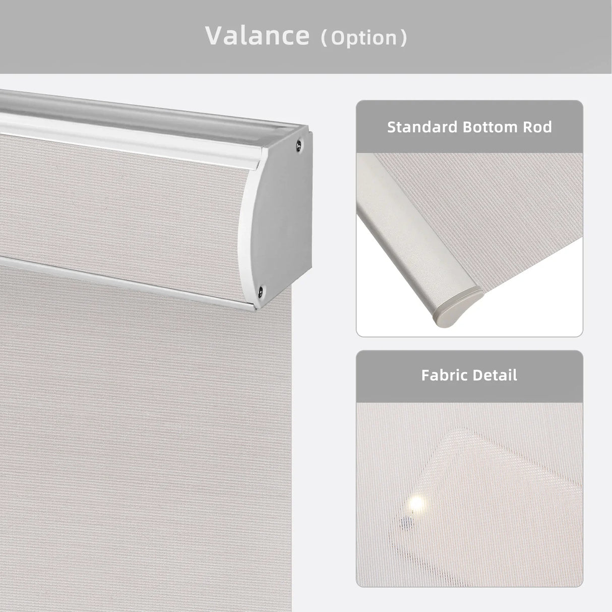 50% Flight Filter Motorized Roller Shades PVC Sun-Screen