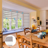 50% Motorized Zebra Shade Translucent 95mm