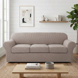 H.Versailtex Stretch Thicker Jacquard Fabric Sofa Slipcover
