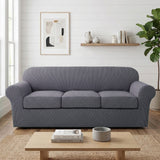 H.Versailtex Stretch Thicker Jacquard Fabric Sofa Slipcover