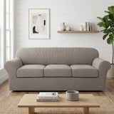 H.Versailtex Stretch Thicker Jacquard Fabric Sofa Slipcover
