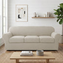 H.Versailtex Stretch Thicker Jacquard Fabric Sofa Slipcover