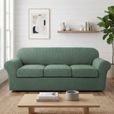H.Versailtex Stretch Thicker Jacquard Fabric Sofa Slipcover