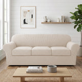 H.Versailtex Stretch Thicker Jacquard Fabric Sofa Slipcover