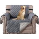 H.Versailtex Reversible Sofa Covers Water Repellent Chair Slipcover for Dogs Pets Furniture Protector