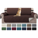 H.Versailtex Reversible Sofa Covers Water Repellent Chair Slipcover for Dogs Pets Furniture Protector