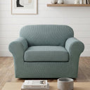 H.Versailtex Stretch Thicker Jacquard Fabric Sofa Slipcover