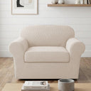 H.Versailtex Stretch Thicker Jacquard Fabric Sofa Slipcover