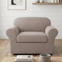 H.Versailtex Stretch Thicker Jacquard Fabric Sofa Slipcover