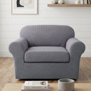 H.Versailtex Stretch Thicker Jacquard Fabric Sofa Slipcover