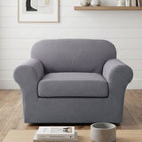 H.Versailtex Stretch Thicker Jacquard Fabric Sofa Slipcover