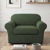 H.Versailtex Stretch Thicker Jacquard Fabric Sofa Slipcover