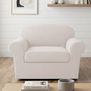 H.Versailtex Stretch Thicker Jacquard Fabric Sofa Slipcover