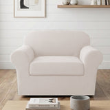 H.Versailtex Stretch Thicker Jacquard Fabric Sofa Slipcover