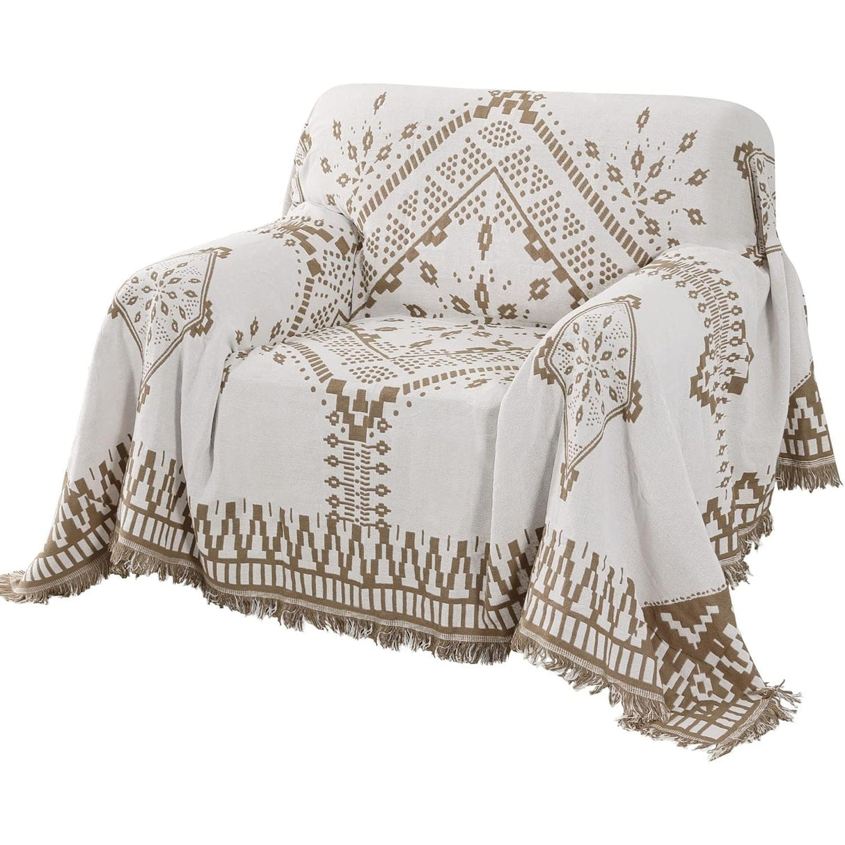H.Versailtex Cotton Sofa Covers Couch Cover