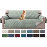 H.Versailtex Reversible Sofa Covers Water Repellent Chair Slipcover for Dogs Pets Furniture Protector