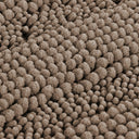 H.Versailtex 1 Piece Extra Thick Chenille Striped Pattern Shaggy Bath Rugs