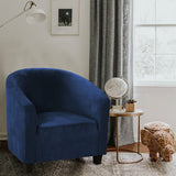 Velvet Tub Chair Slipcovers 1 Pack