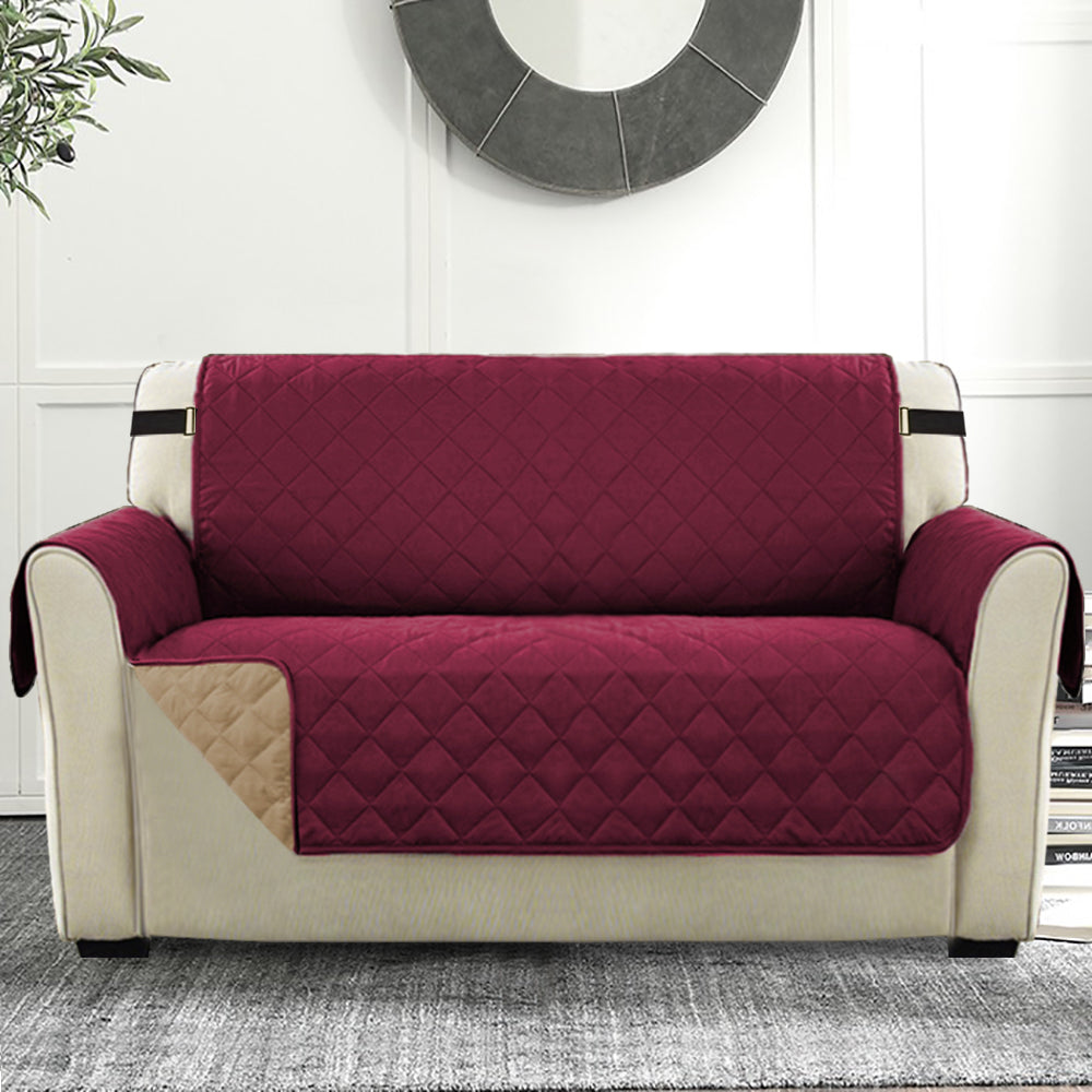 1-Piece Water Resistant Loveseat 2-Seater Slipcover