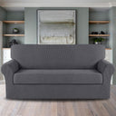 2-Piece Jacquard 3-Seater Sofa Slipcover