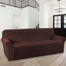 1-Piece Luxury Velvet 4 Seater Stretch Sofa Slipcover