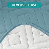 New Diamond 1-Piece Reversible Quilted XL Sofa Pet Cover Protector, 86''H X 132''W