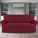 2-Piece Jacquard 4-Seater extra Large Sofa Slipcover