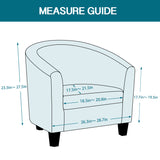 Velvet Club Tub Chair Slipcovers 2 Pack
