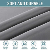 H.VERSAILTEX Blackout Curtain for Living Room Thermal Insulated Window Treatment Curtain Extra Long 54 inch Length Energy Saving Solid Grommet Top Blackout Drape, One Panel, Dove Gray