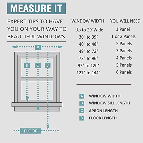 H.VERSAILTEX Blackout Curtain for Living Room Thermal Insulated Window Treatment Curtain Extra Long 45 inch Length Energy Saving Solid Grommet Top Blackout Drape, One Panel, Stone