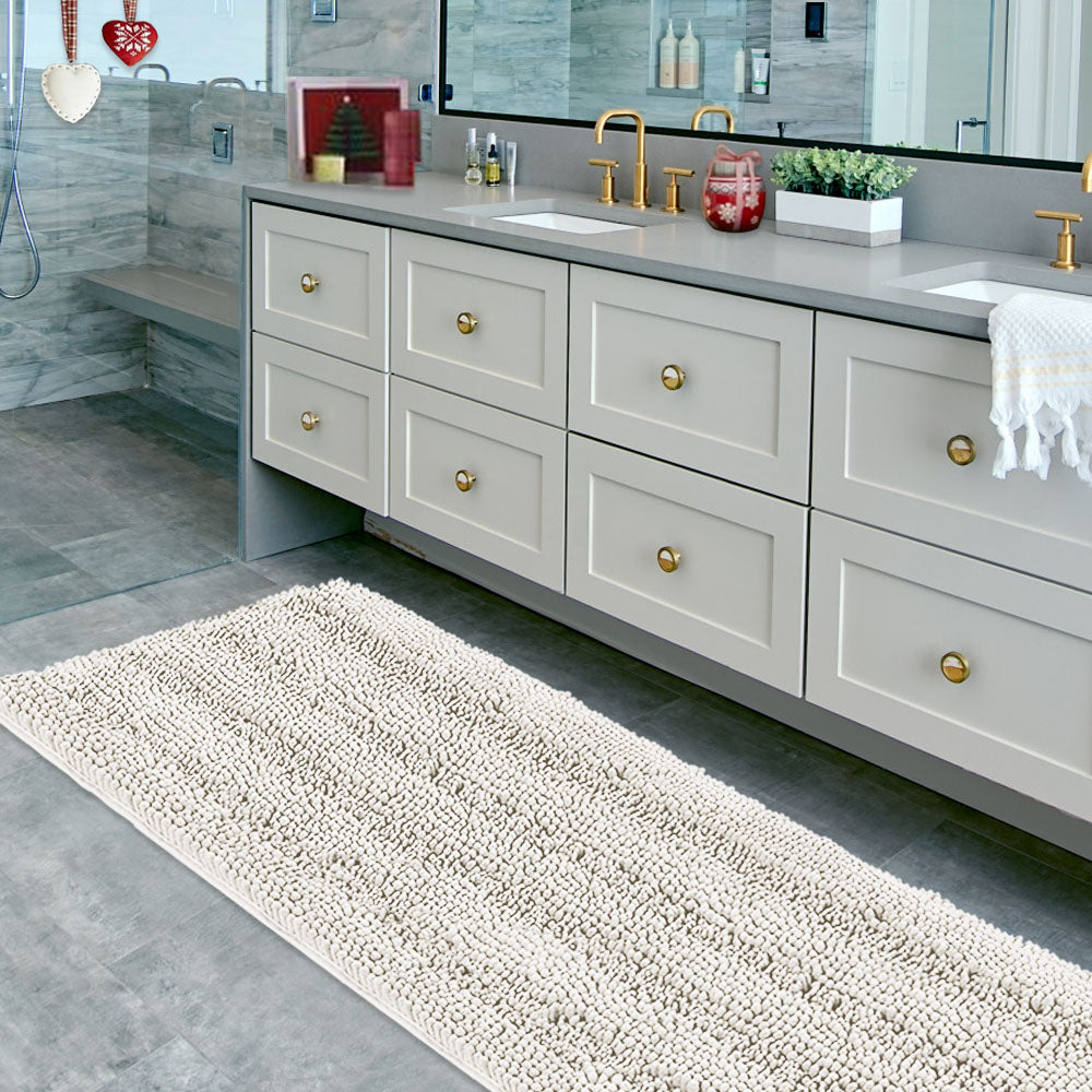 Chenille Stripe Rug 1 Piece 59" x 20"
