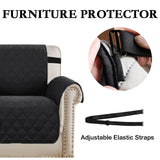 1-Piece Water Resistant Loveseat 2-Seater Slipcover
