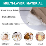 New Diamond 1-Piece Reversible Quilted Recliner Cover Protector, 77''H x 68''W