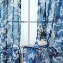 H.Versailtex Natural Linen Blended Curtains 63 Inches Length 2 Panels Textured Woven Linen Sheer Curtain Drapes for Living Room/Bedroom Light Filtering Rod Pocket Casual Draperies - Linen