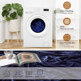 Primebeau premium all season microfiber fleece bed blanket heavy weight and double sided soft and cozy