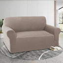 1-Piece Jacquard 2 Seater Loveseat Slipcover