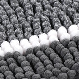 Chenille Ombre Bath Rug Set 20"x 32" & 17"x 24"