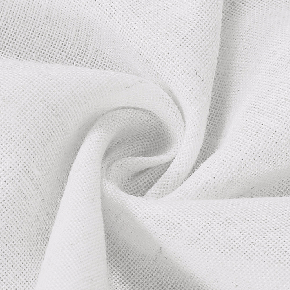 Rod Pocket Natural Linen Mixed Sheers Sold by 2 (52'' x 108'')